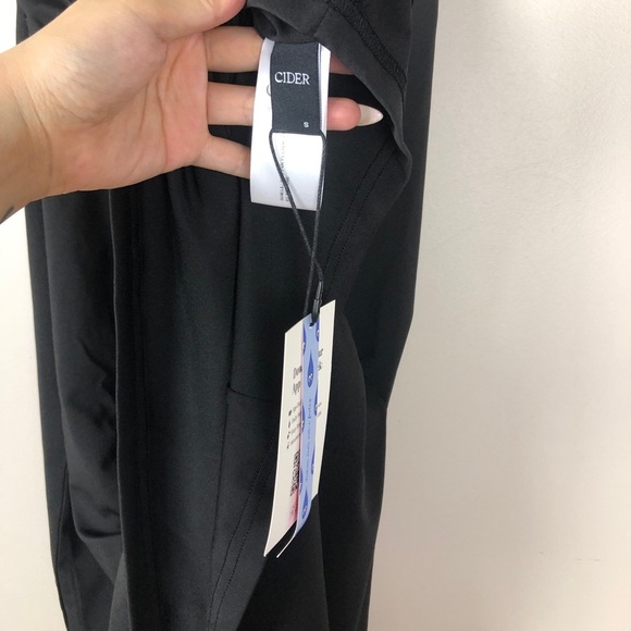 NWT Cider Black Strapless Summer Tube Club Evening LBD Dress - Picture 4 of 9